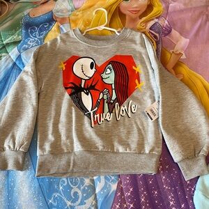 Disney nightmare before Christmas sweater girls small size 6